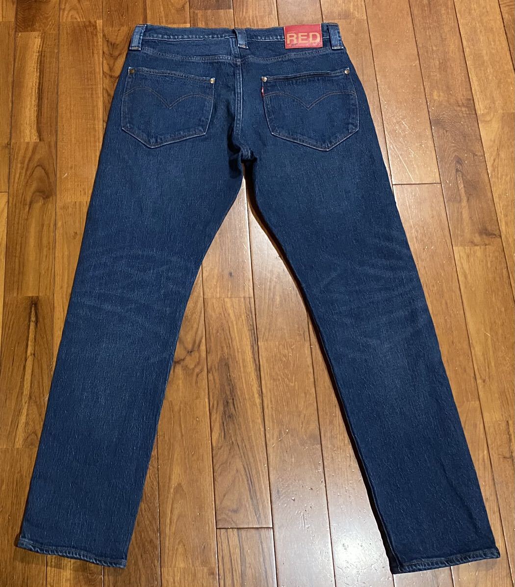 ■Levi's Red■リーバイスレッドのストレッチテーパードデニム(ジーンズ)■502・W32_画像2