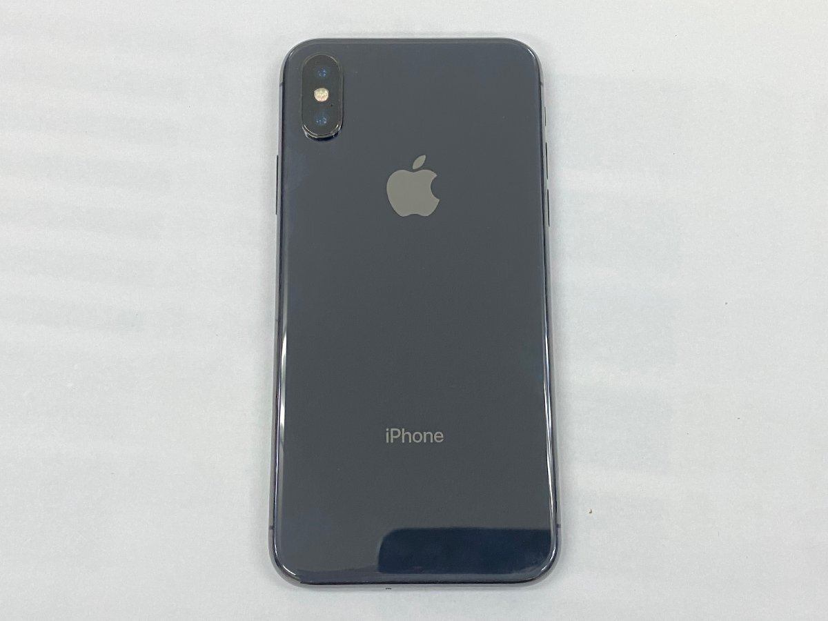 SIMフリー　iPhone X　64GB　スペースグレイ　バッテリー新品：100％　判定○　本体のみ　管理番号：3-5　【安心保証】_画像10