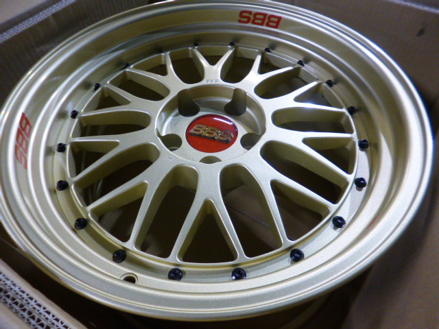 当時物 奇跡の未使用展示品 BBS LMP086 LM リミテッドエディション F1 ゴールド GT-R BNR34 400R_画像5