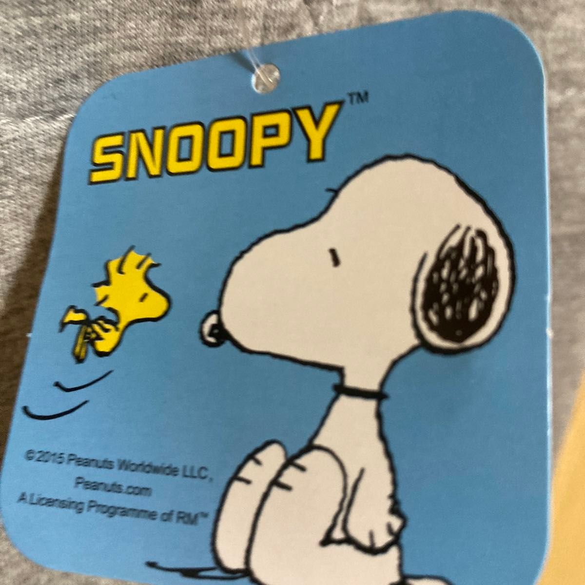 SNOOPY トートバッグ　前後色違い　約35×37cm 底6cm 未使用品