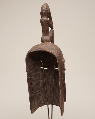 アフリカ　マリ共和国　ドゴン族　マスク　仮面　No.406　木彫り　アフリカンアート　彫刻　プリミティブアート_画像4