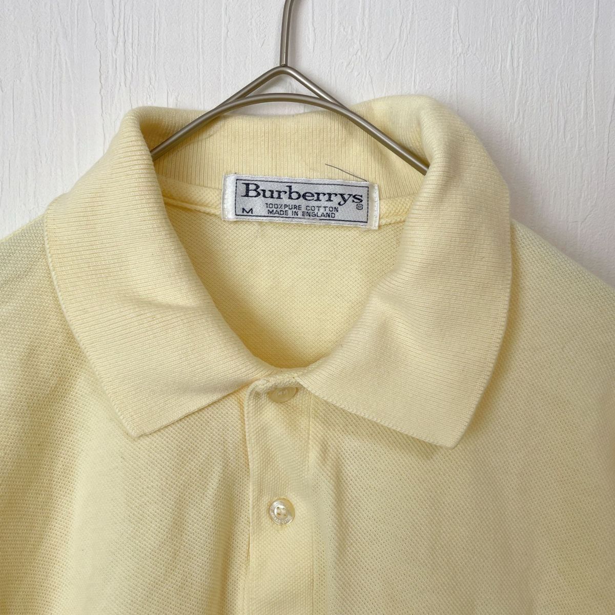 289★90's BURBERRY's オールドバーバリーズ 英国製 月桂樹 ホースロゴ刺繍 vintage ヴィンテージ 