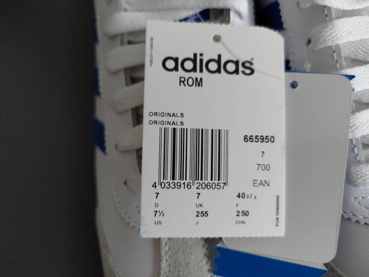 新品未使用 アディダス オリジナルズ ローマ ADIDAS ORIGINALS ROM UK7 US7/5 J255_画像5