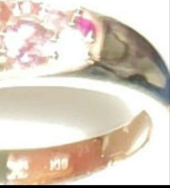ビズー　BIZOUX サクラブーケ　K18 18金　ピンクゴールド　ＧＯＬＤ　 リング　指輪　ブーケ　サファイア　ダイヤモンド　