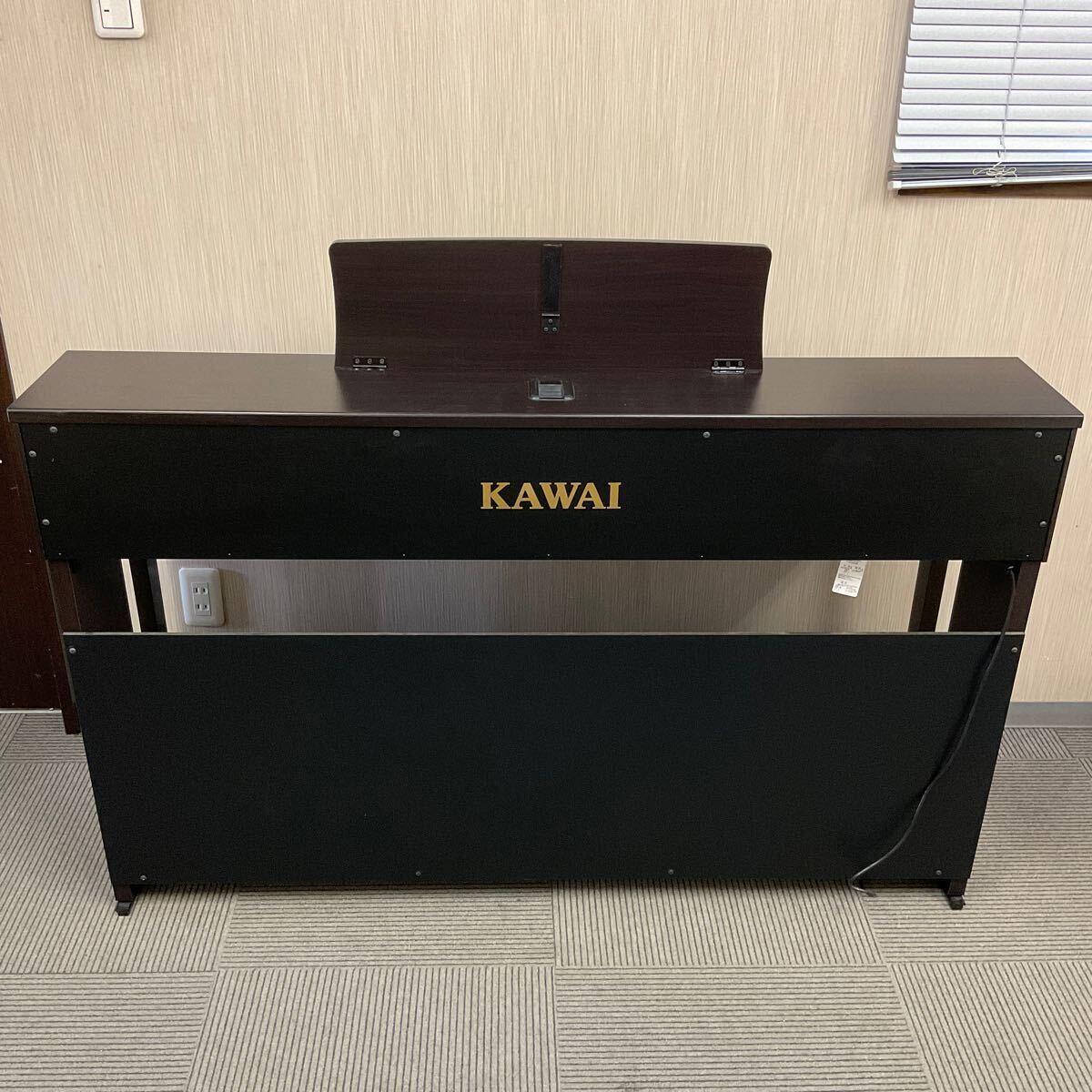 営YY45-B KAWAI カワイ 電子ピアノ CN27 2018年製 ピアノ 88鍵盤 椅子付 取扱説明書なし 通電動作確認済【直接引取り限定】_画像8