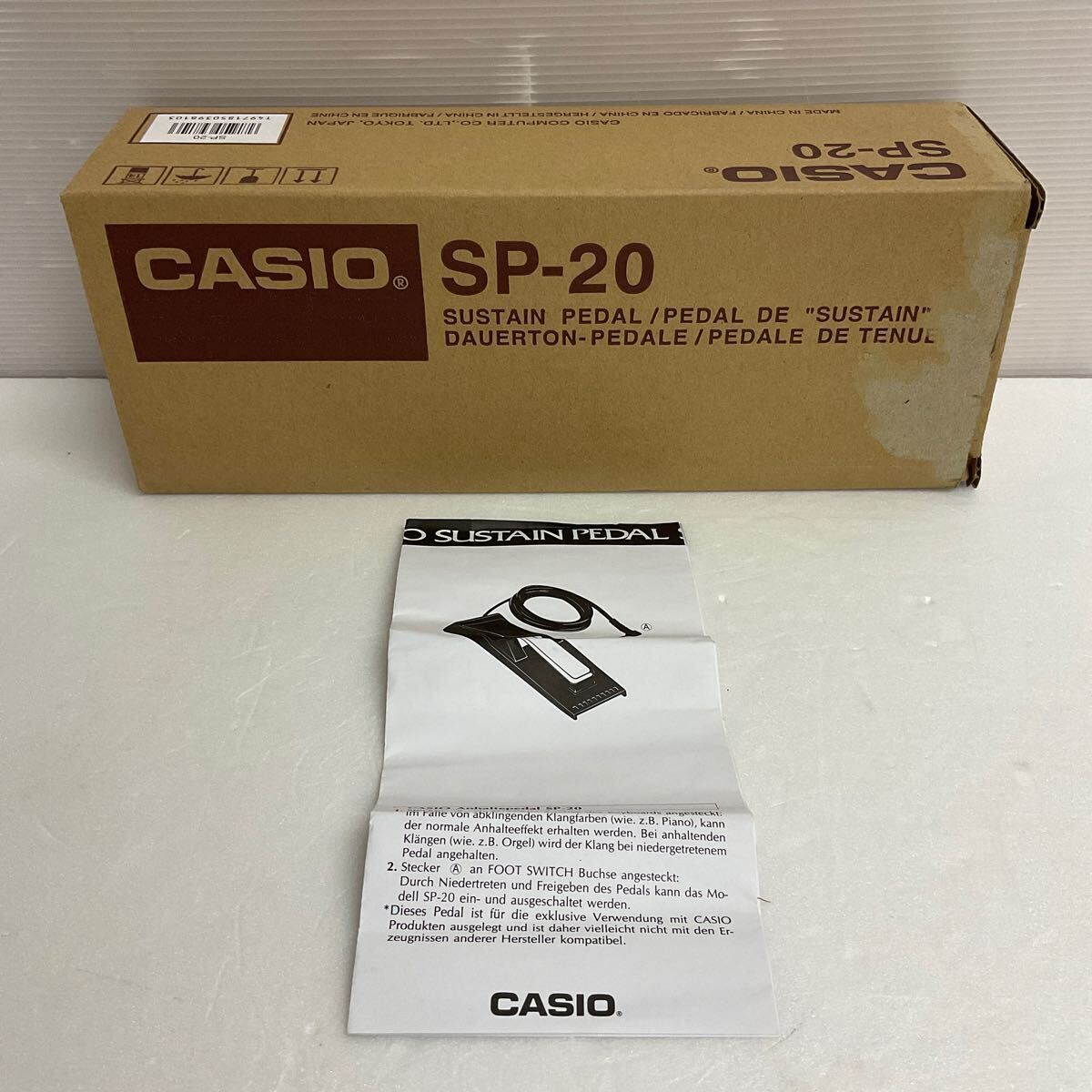 営MK51-60B CASIO カシオ 電子ピアノ サスティングペダル SP-20 アクセサリー ペダル 楽器 の画像7