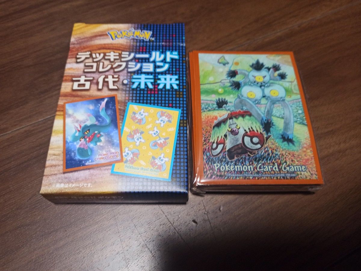 ポケモンカード　スケノケガワ デッキシールドコレクション 古代 未来