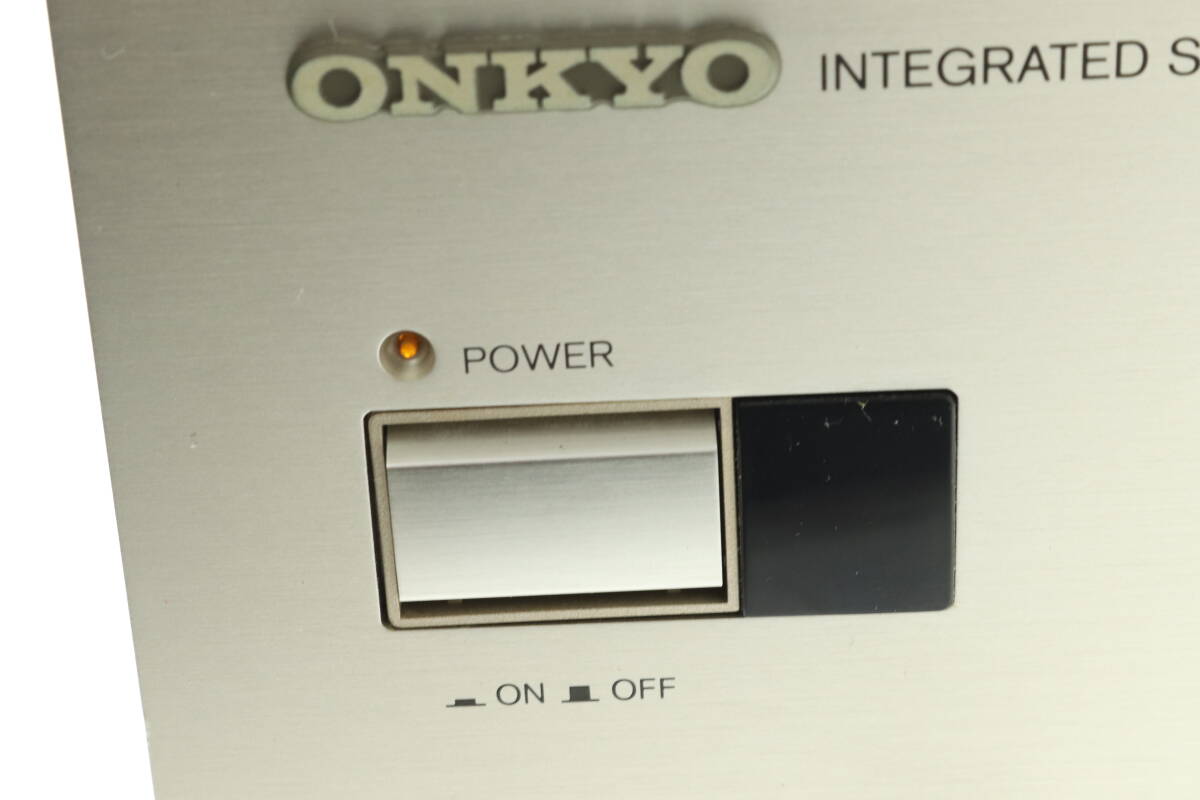 VMPD6-34-28 ONKYO オンキョー プリメインアンプ integra A-925 INTEGRATED STEREO AMPLIFIER オーディオ機器 通電確認済み ジャンク_画像9