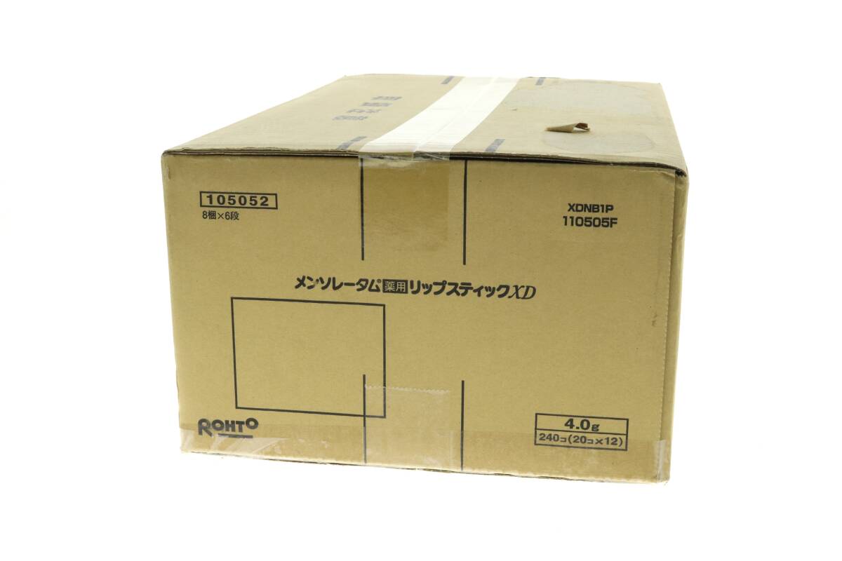 VMPD6-31-11 ロート製薬 リップクリーム メンソレータム 薬用 リップスティックXD リップケア用品 240個入り 保管品 未開封_画像2