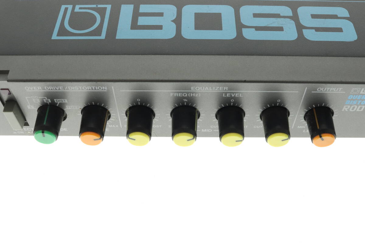 VMPD6-314-10 BOSS ボス エフェクター ROD-10 OVER DRIVE DISTORTION オーバードライブ ディストーション 動作未確認 ジャンクの画像6