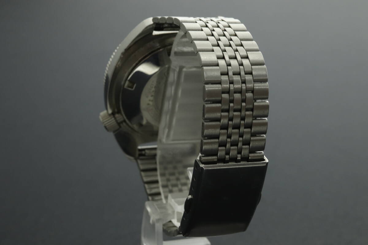 LVSP6-3-24 7T035-17 SEIKO セイコー 腕時計 6105-8000 セカンドダイバー デイト 自動巻き 約95g メンズ シルバー 動作品 中古_画像3