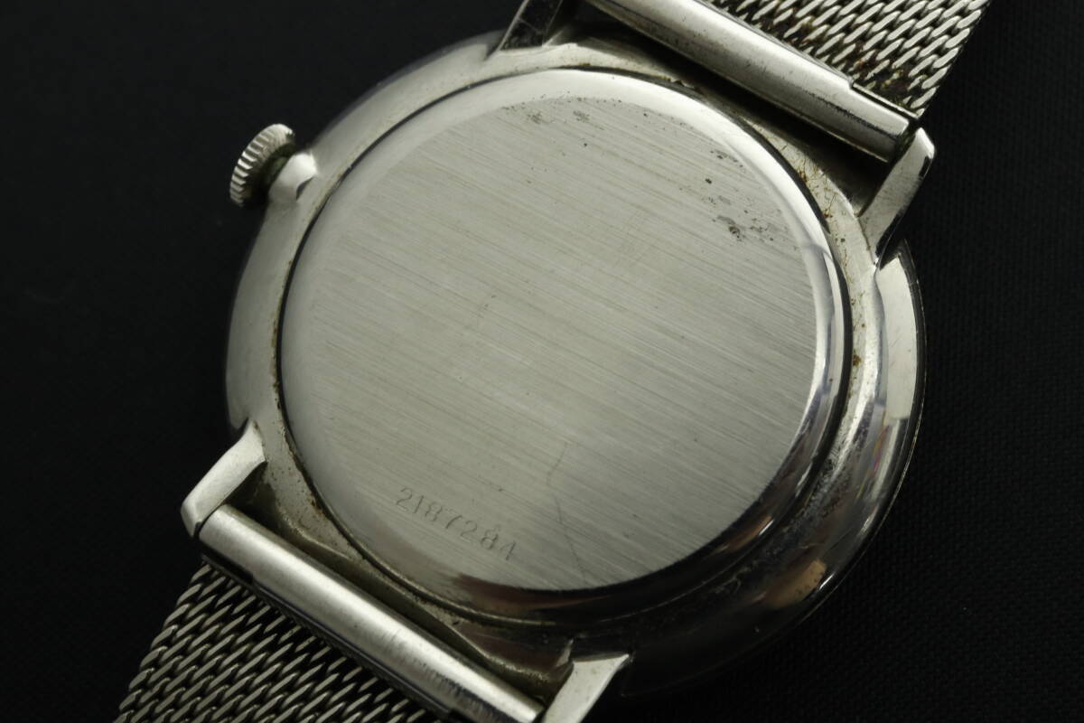 LVSP6-3-31 7T035-24 IWC International Watch Co 腕時計 シャフハウゼン ラウンド 手巻き 約47g メンズ シルバー ジャンク_画像7