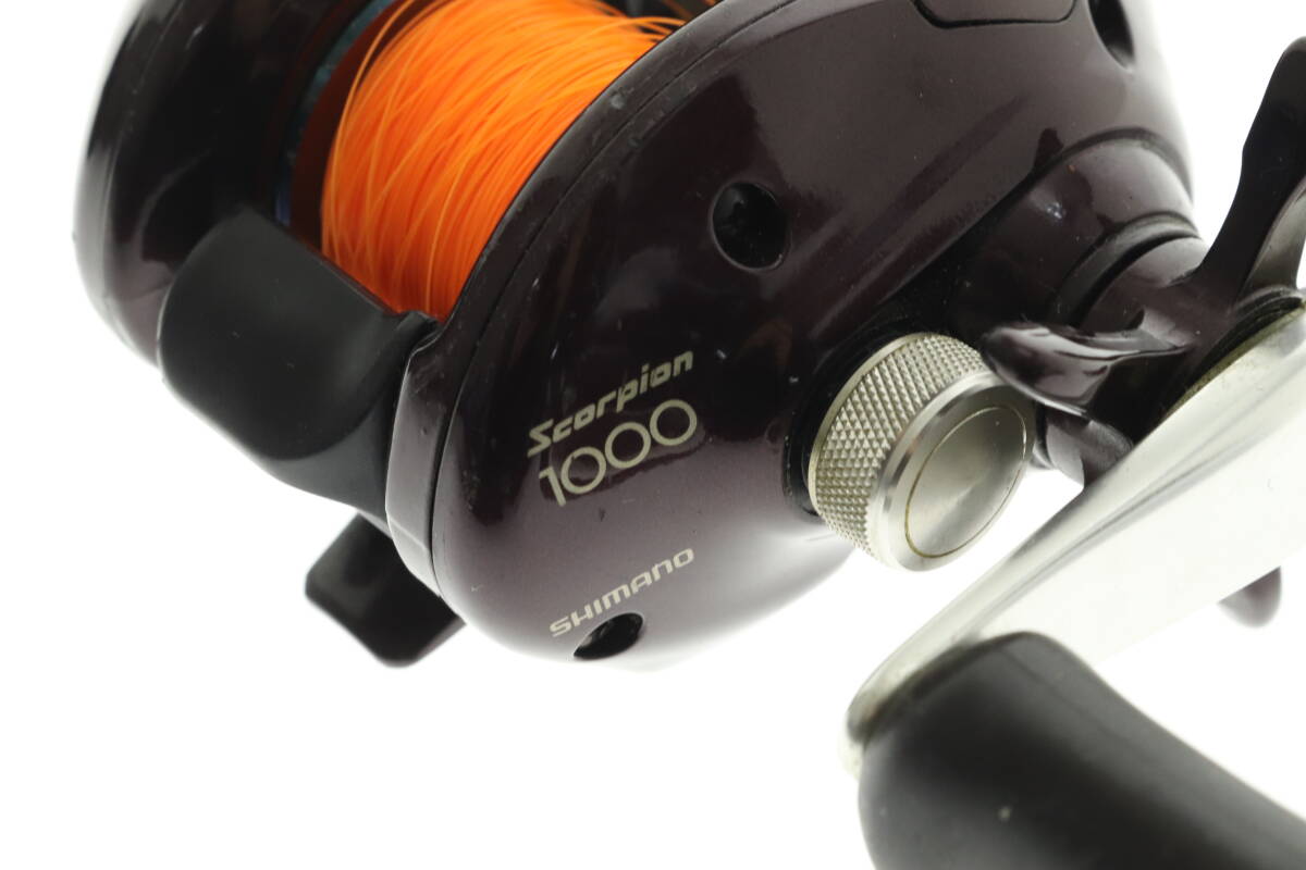 VMPD6-35-14 DAIWA ダイワ SHIMANO シマノ リール PHANTOM MAGSERVO GS-5 Scorpion 1000 フィッシング 釣り具 2点セット まとめ売り 中古の画像5