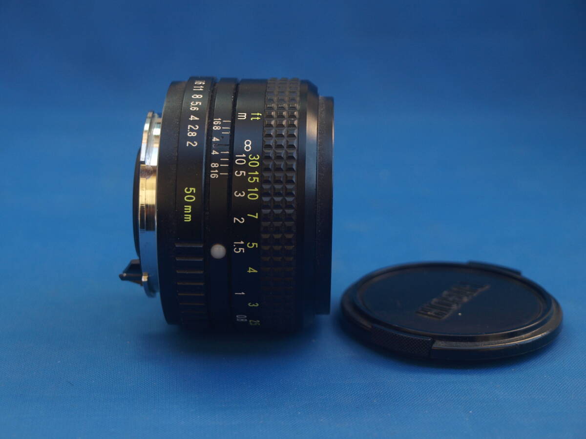 ★☆PENTAX Kマウント 　RICOH　XR-8　美品　完全マニュアルカメラ　XR-RIKENON　50ｍｍ/F2☆★_残念！おまけレンズです。