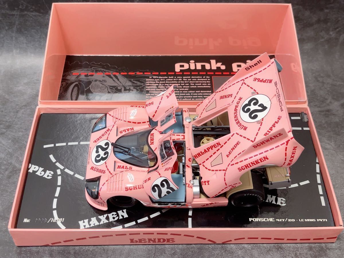 1/18 ポルシェ 917/20 ピンクピッグ ルマン 1971 Pink Pig 1/18 ポルシェ 917/20 ピンクピッグ ルマン 1971 Pink Pig