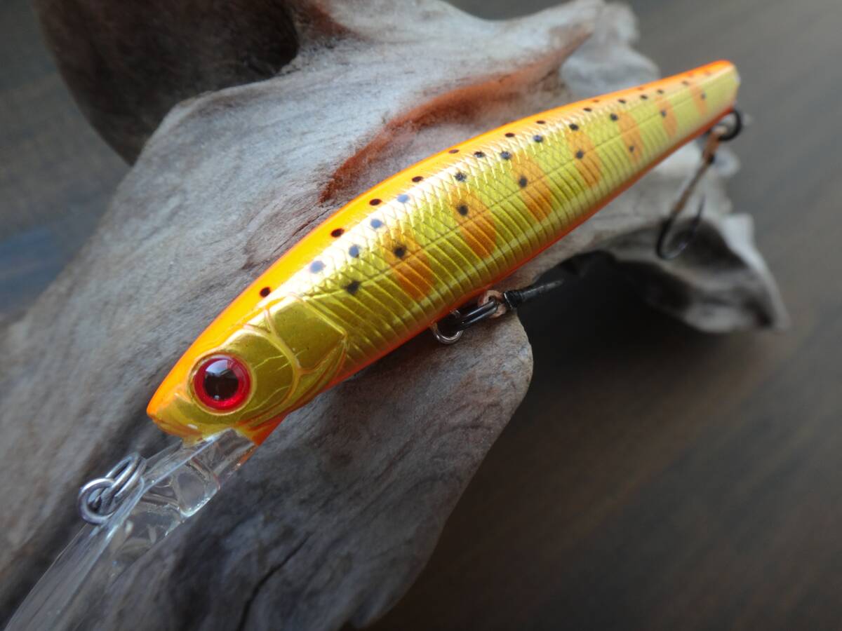 【限定カラー】 SKAGIT DESIGNS スカジットデザインズ Solid Tail Deep ソリッドテールディープ F 86mm 10.5g サクラマス_画像1