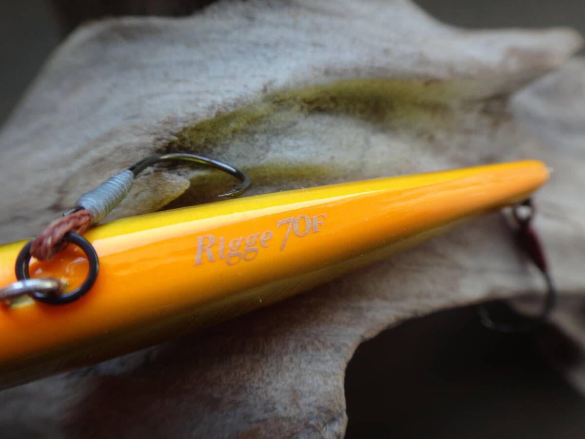 【廃版カラー】Zipbaits ジップベイツ Rigge 70Fリッジ 70mm / 4.7g オレンジ サクラマス ニジマス ブラウントラウト_画像4