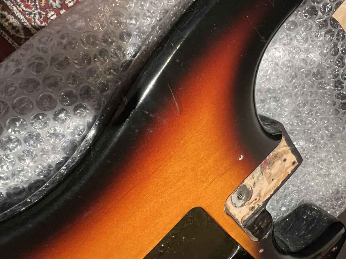 【送料無料】Fender USA Stratocaster ボディ さんバーストAmerican Standard_画像3