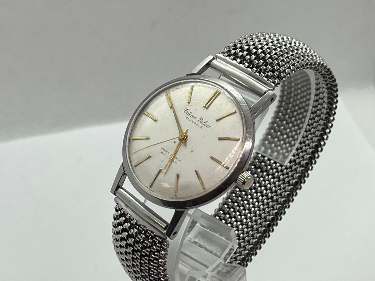 Citizen シチズン Deluxe デラックス 21石 手巻き腕時計|Yahoo Citizen シチズン Deluxe デラックス 21石 手巻き腕時計|Yahoo
