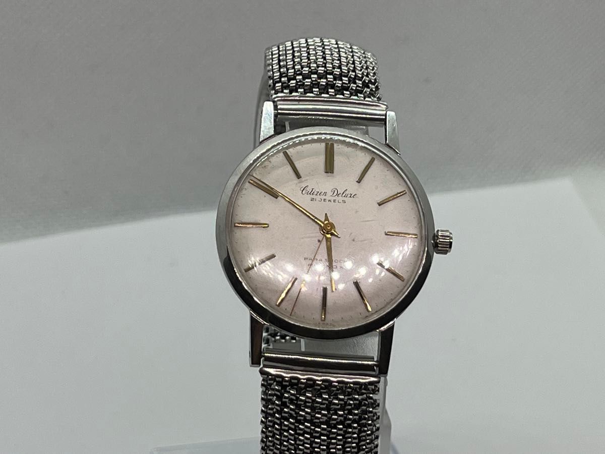 Citizen シチズン Deluxe デラックス 21石 手巻き腕時計|Yahoo Citizen シチズン Deluxe デラックス 21石 手巻き腕時計|Yahoo