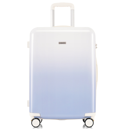 スーツケース Mサイズ キャリーケース キャリーバッグ ストッパー付き 大容量 超軽量軽い おしゃれ かわいいダブルキャスター 中型 3日~7日_画像10
