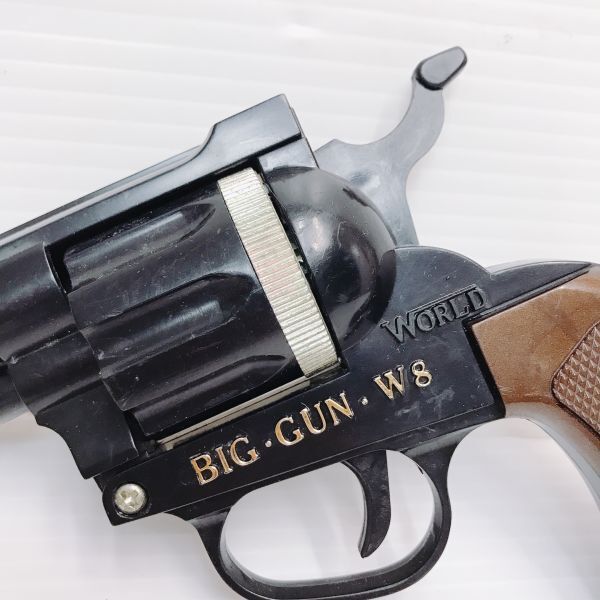 D[WORLD]BIG GUN W8 big gun toy gun toy fire medicine gun iron .8 ream departure rotary Colt 45 COLT45 revolver piste ru. gun model gun retro 