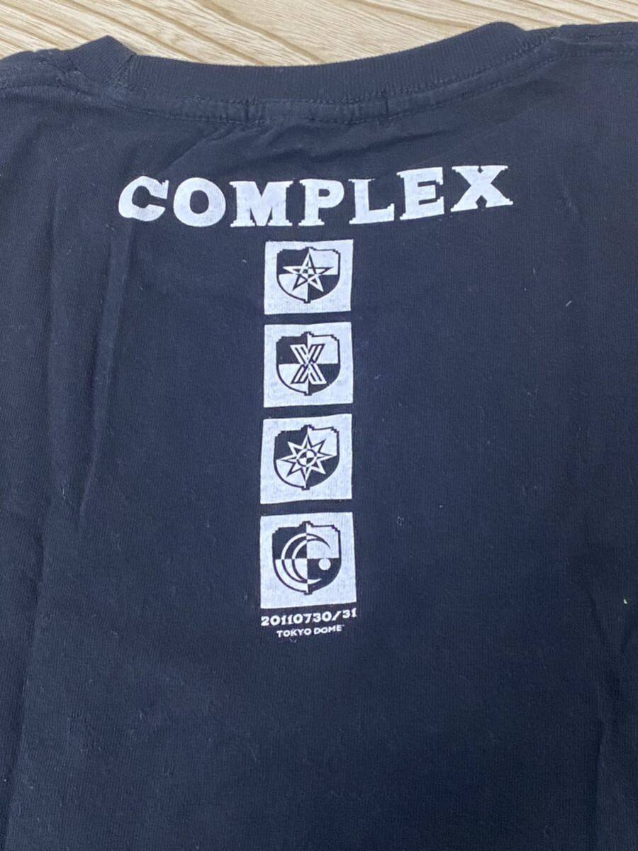 日本一心　Tシャツ COMPLEX 東京ドーム　ライブ　グッズ　メンズ　Sサイズ　ユニセックス黒 コンプレックス　布袋寅泰　吉川晃司_画像1