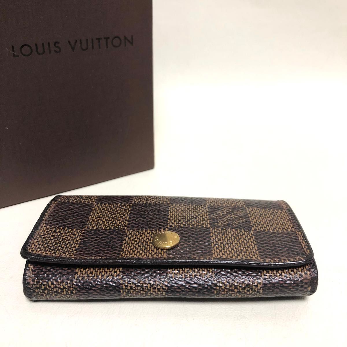 LOUIS VUITTON ルイヴィトン ダミエ 4連キーケース