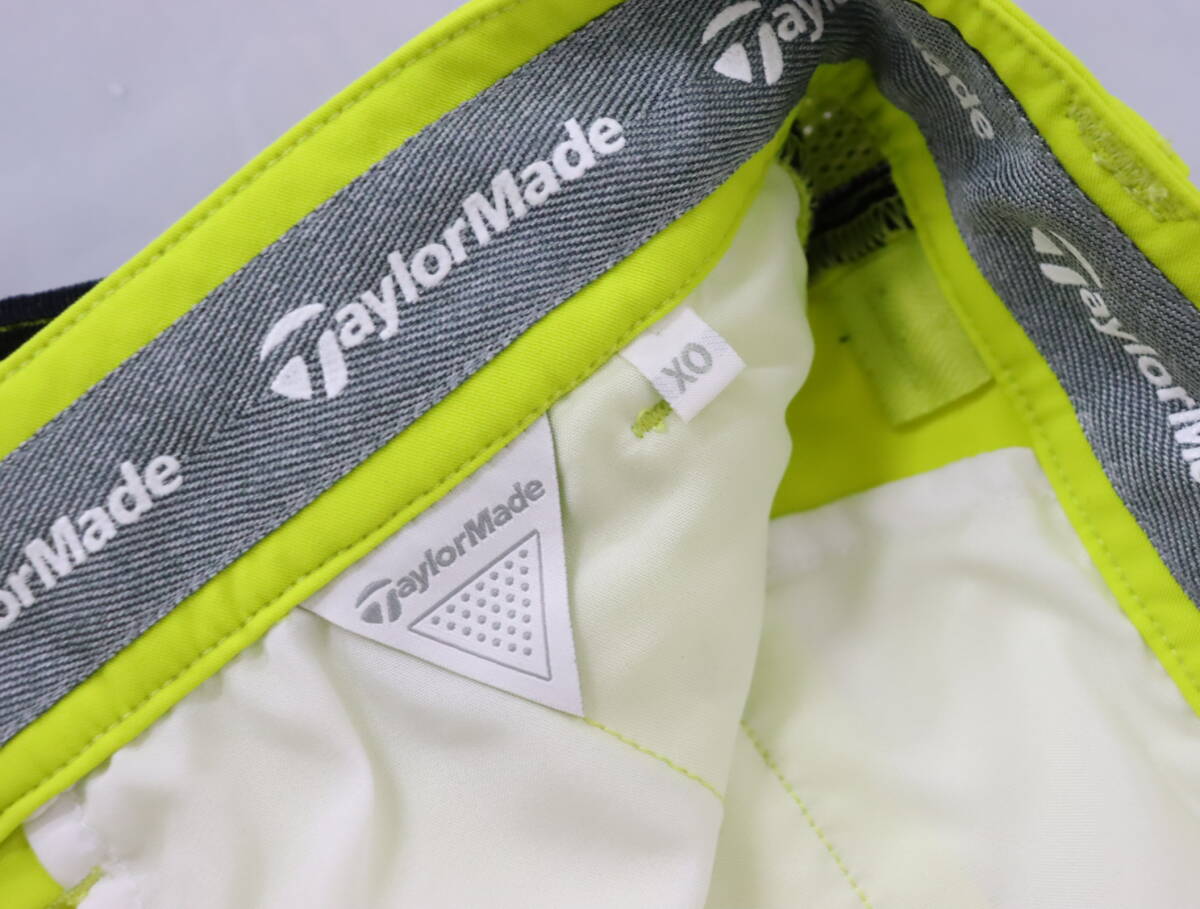 TaylorMade/テーラーメイド ハーフパンツ サイズ/XO サイドライン 半ズボン イエロー ゴルフウェア/スポーツウェア 男性用/メンズ J1317+_画像8