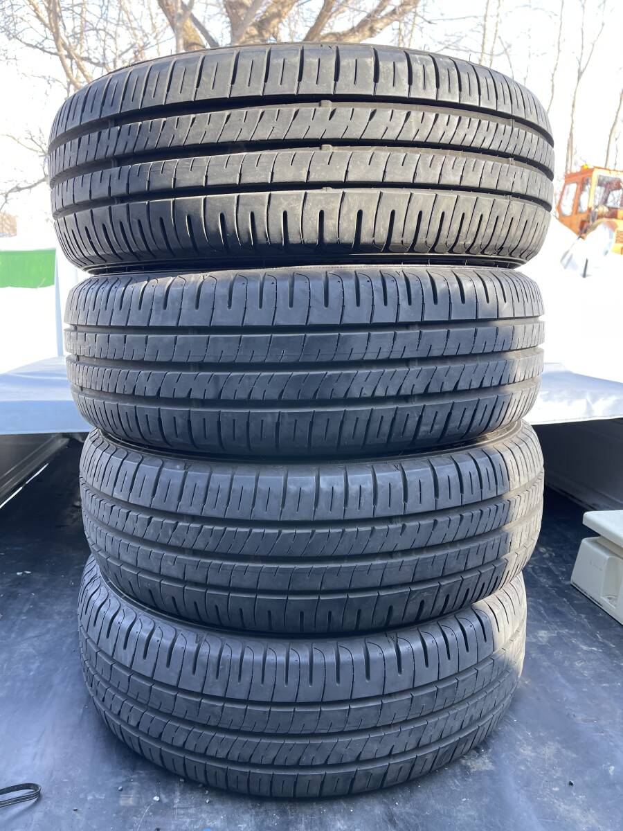 185/60R15 DUNLOP エナセーブ EC204 国産タイヤ 4本セットです。FIT等にどうぞ！の画像9