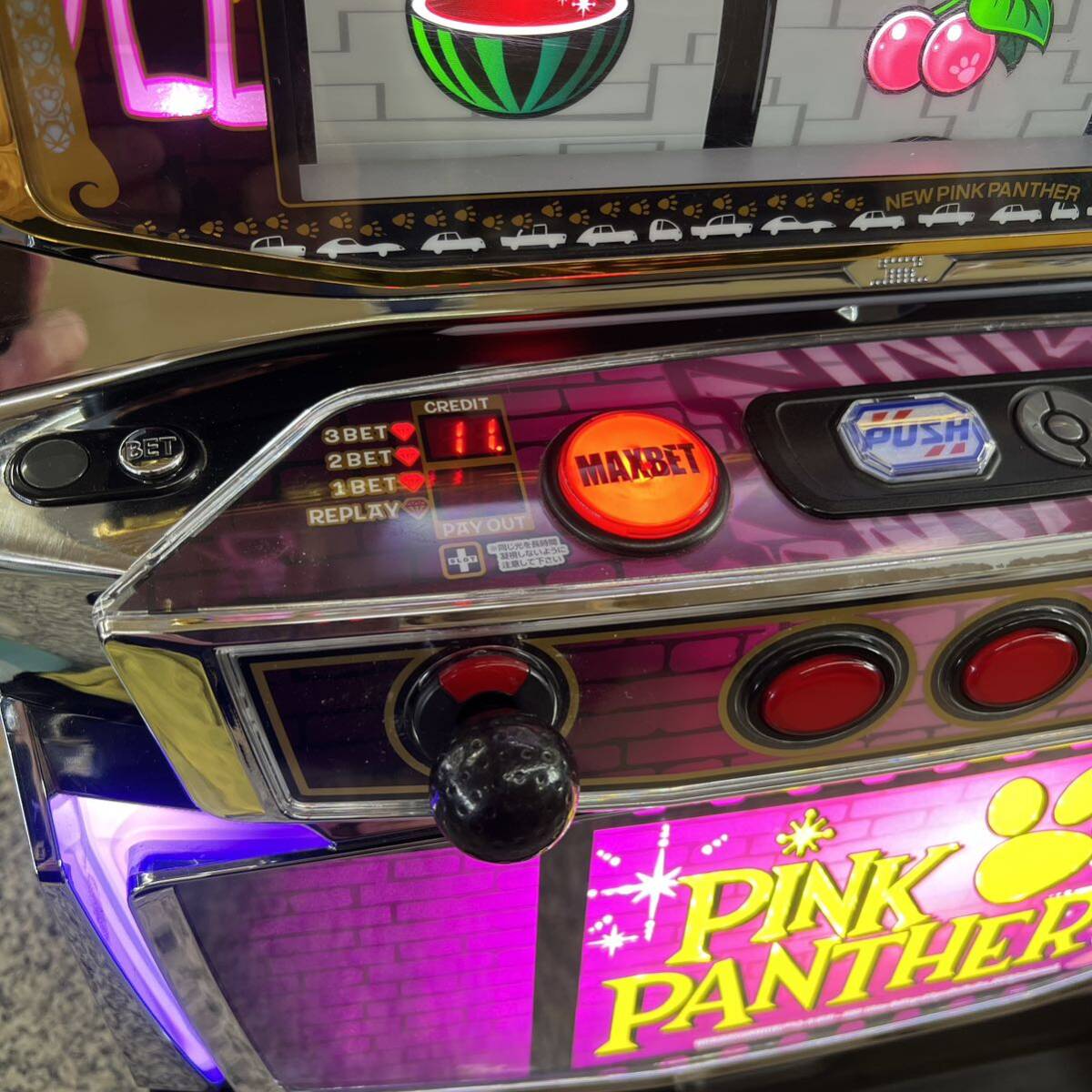 ピンクパンサーSP 実機　コイン不要機付_画像4
