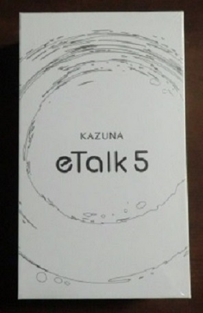 KAZUNA eTalk 5 【Model:TKMT1809B1CG_ 2YSIM】 ☆新品☆の画像1