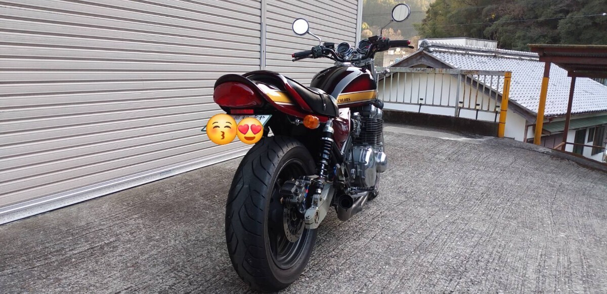 最終値下げ！最終出品！！ KAWASAKI ゼファー1100 逆車 カスタム ウオタニの画像2