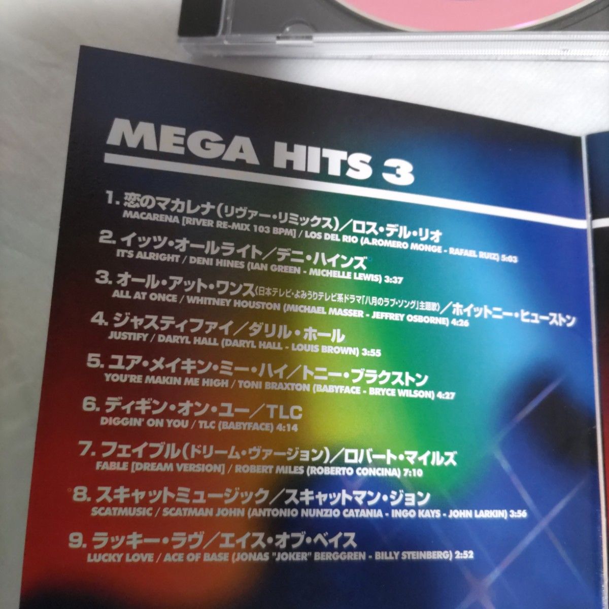 CDオムニバス[ MEGA HITS 3 ]ダリル・ホール他