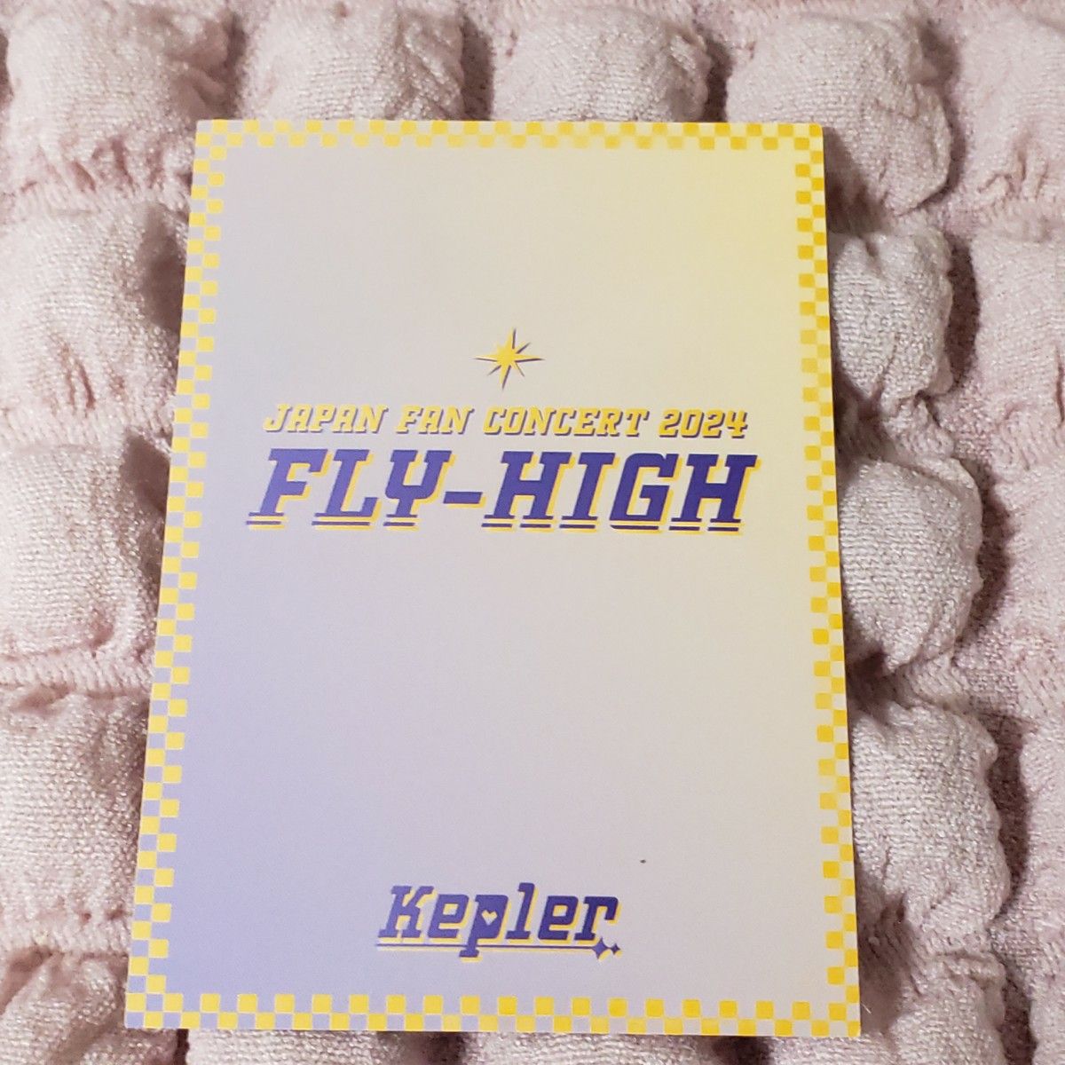 Kep1er 〈FLY-HIGH〉ランダムフォトカード シャオティン トレカ