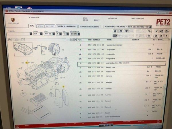 ポルシェ カイエン 958 エアコンフィルター VW Touareg 7P AUDI Q7 Cayenne 活性炭入り 新品社外_PET2にて部品互換確認出来ます