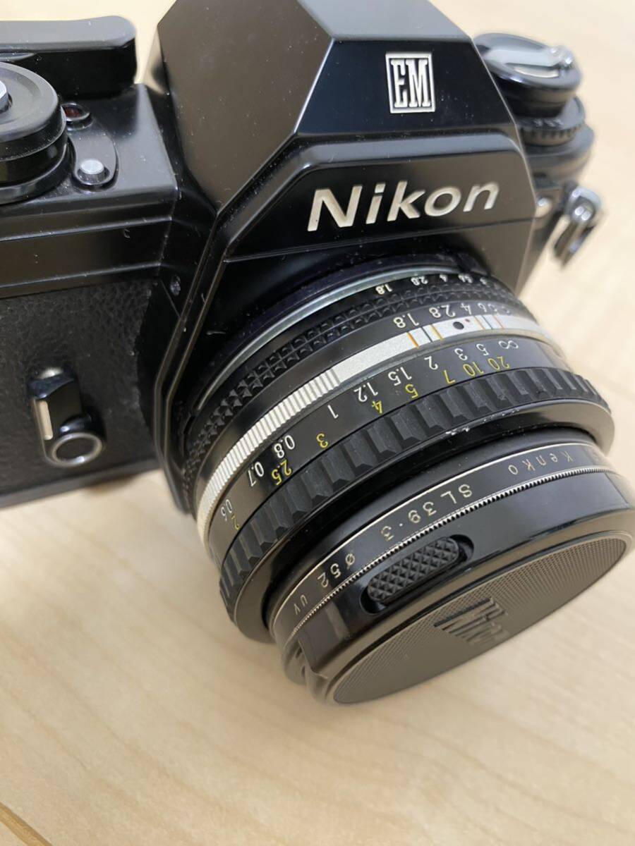 Nikon EM / NIKKOR 50mm 1:1.8 一眼レフカメラ フィルムカメラ マニュアルフォーカス 日本製_画像8