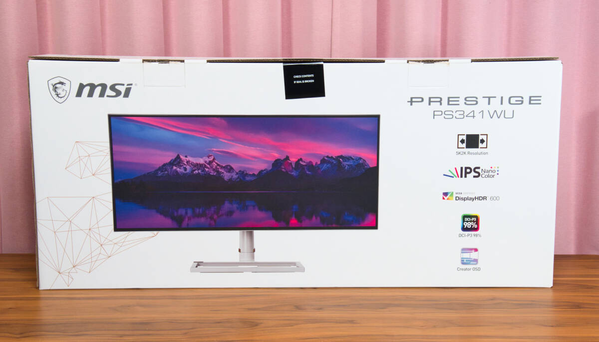 美品 MSI Prestige PS341WU nanoIPS 34インチウルトラワイド 美品 MSI Prestige PS341WU nanoIPS 34インチウルトラワイド