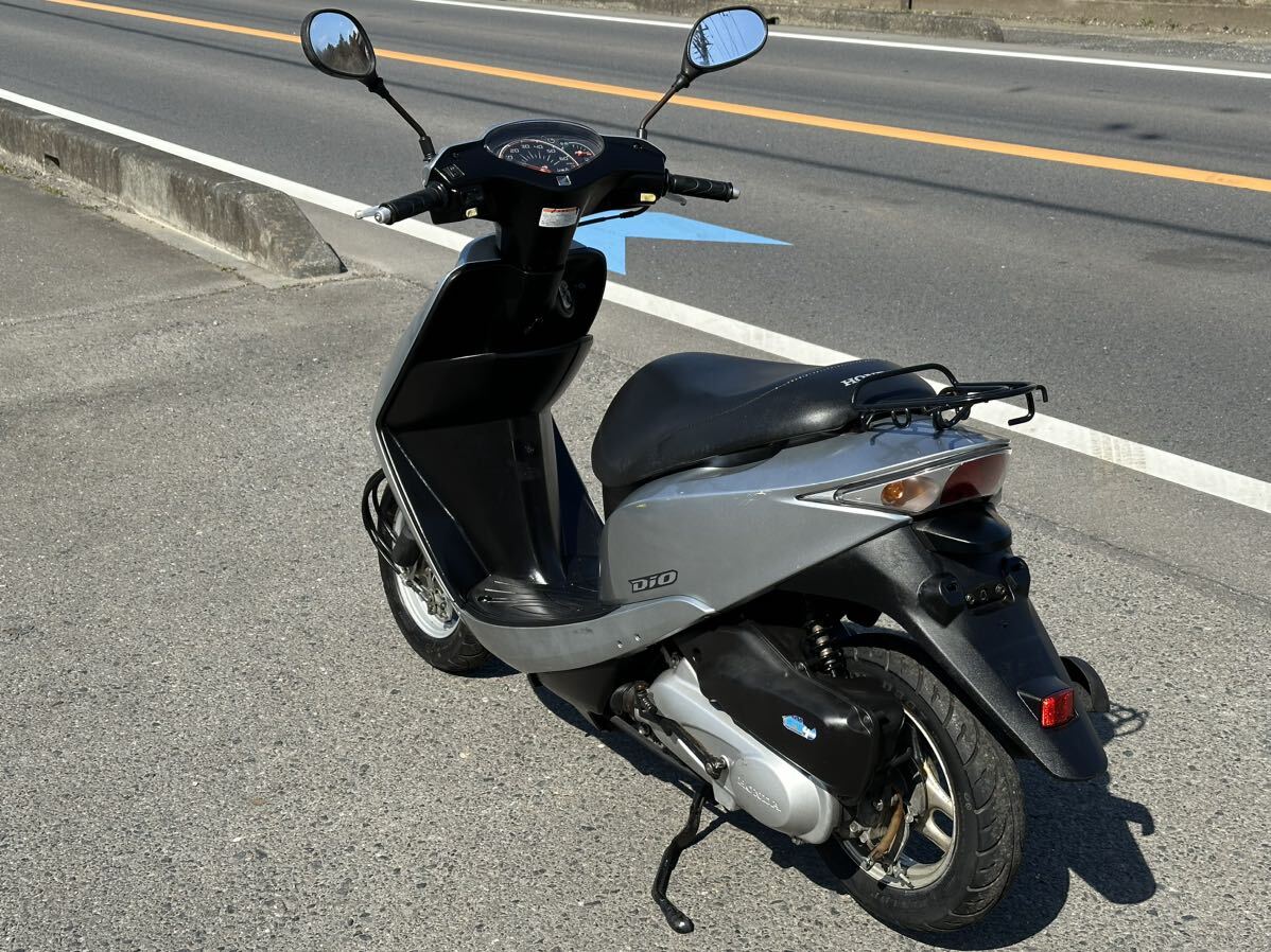 DIO ホンダ　AF68 実働　書有　スクーター　通勤　通学　インジェクション　4サイクル　FI 原付　水戸　茨城　北関東_画像3