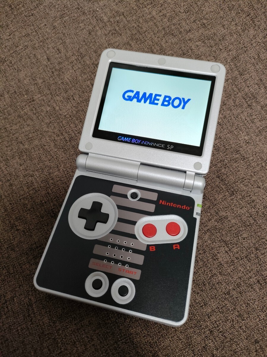 [IPS liquid crystal ] Game Boy Advance SP body NES color VERSION extra attaching GBA North America version GAME BOY ADVANCE