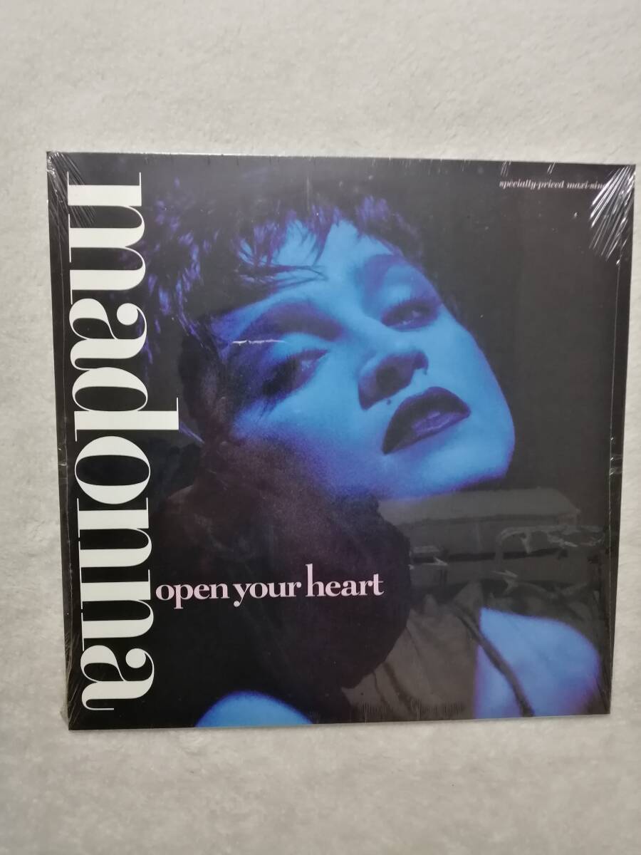 【未開封新品】Madonna Open Your Heart 12” USAオリジナル マドンナ オープン・ユア・ハートの画像1
