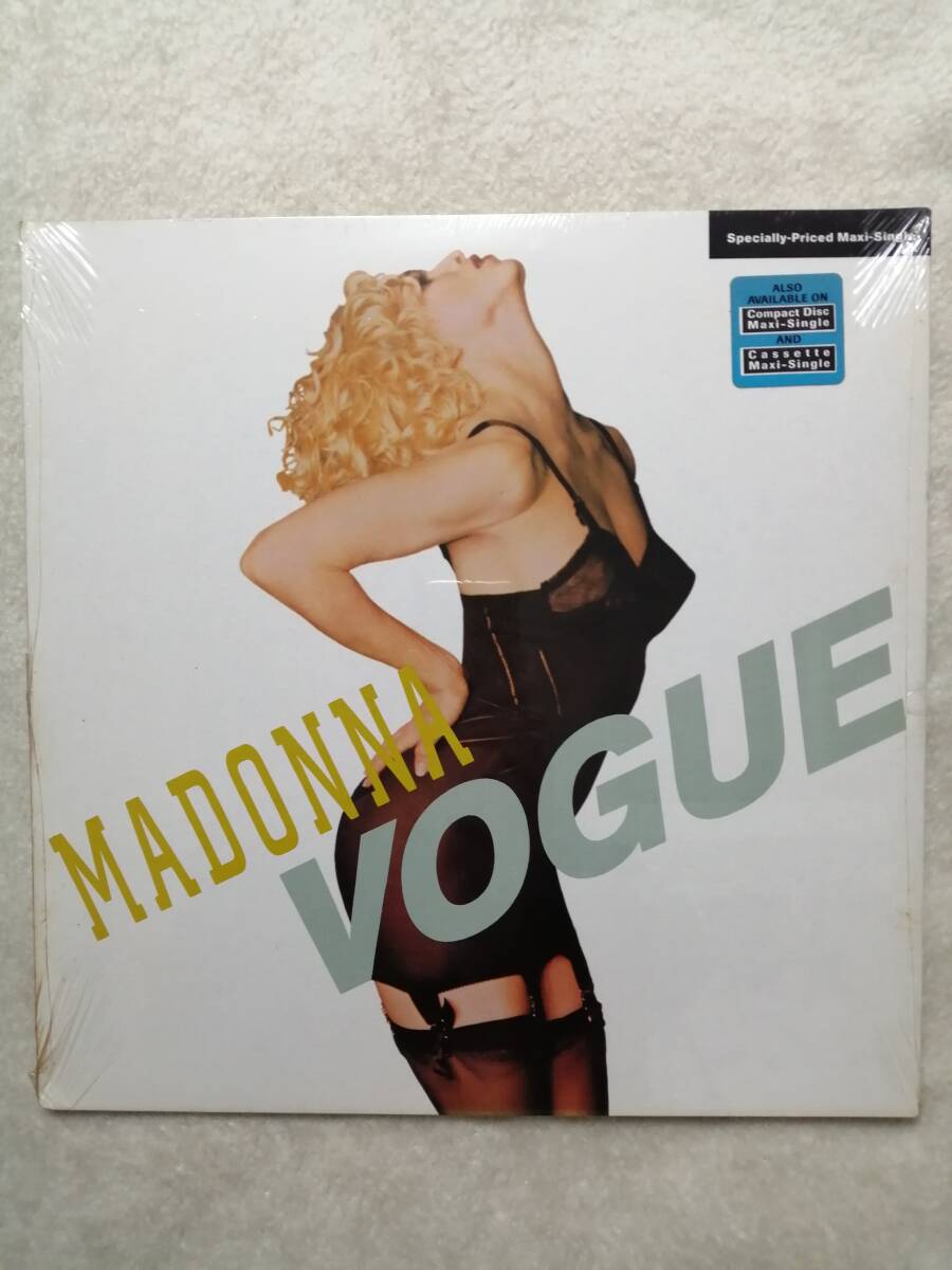 【未開封新品】Madonna Vogue 12” USAオリジナル_画像1