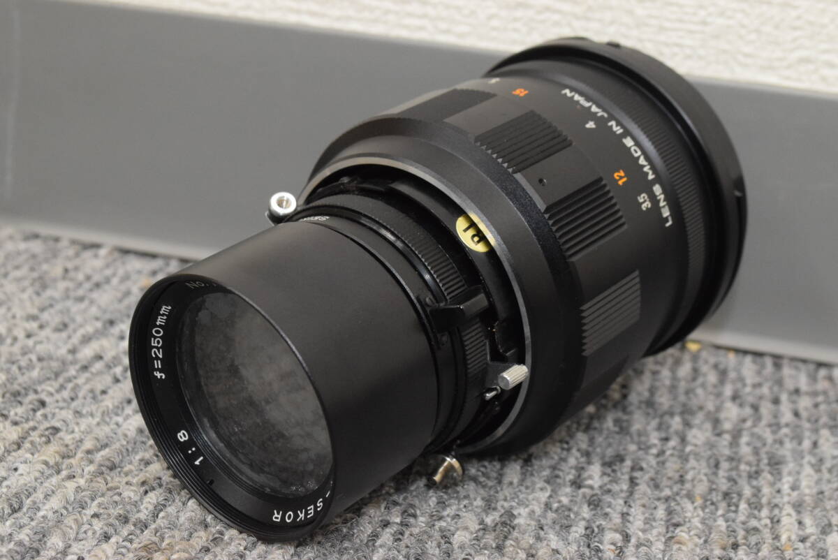 I★MAMIYA マミヤ SUPER 23 カメラ 1:8 f=250mm レンズ フラッシュ など まとめ★_画像6