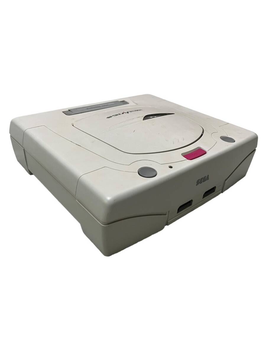 ■Y★通電OK☆②SEGA SATURN セガサターン SS HST-3220 ゲーム機 本体 バーチャガン HSS-0122 コントローラー ケーブル 電源コード付★_画像5