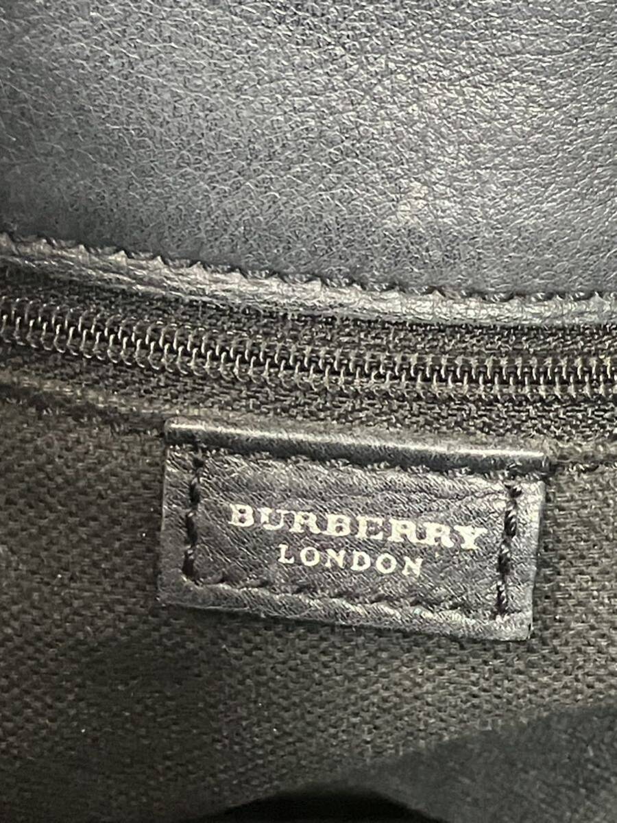 Burberry バーバリー　レザー トート　バッグ_画像7