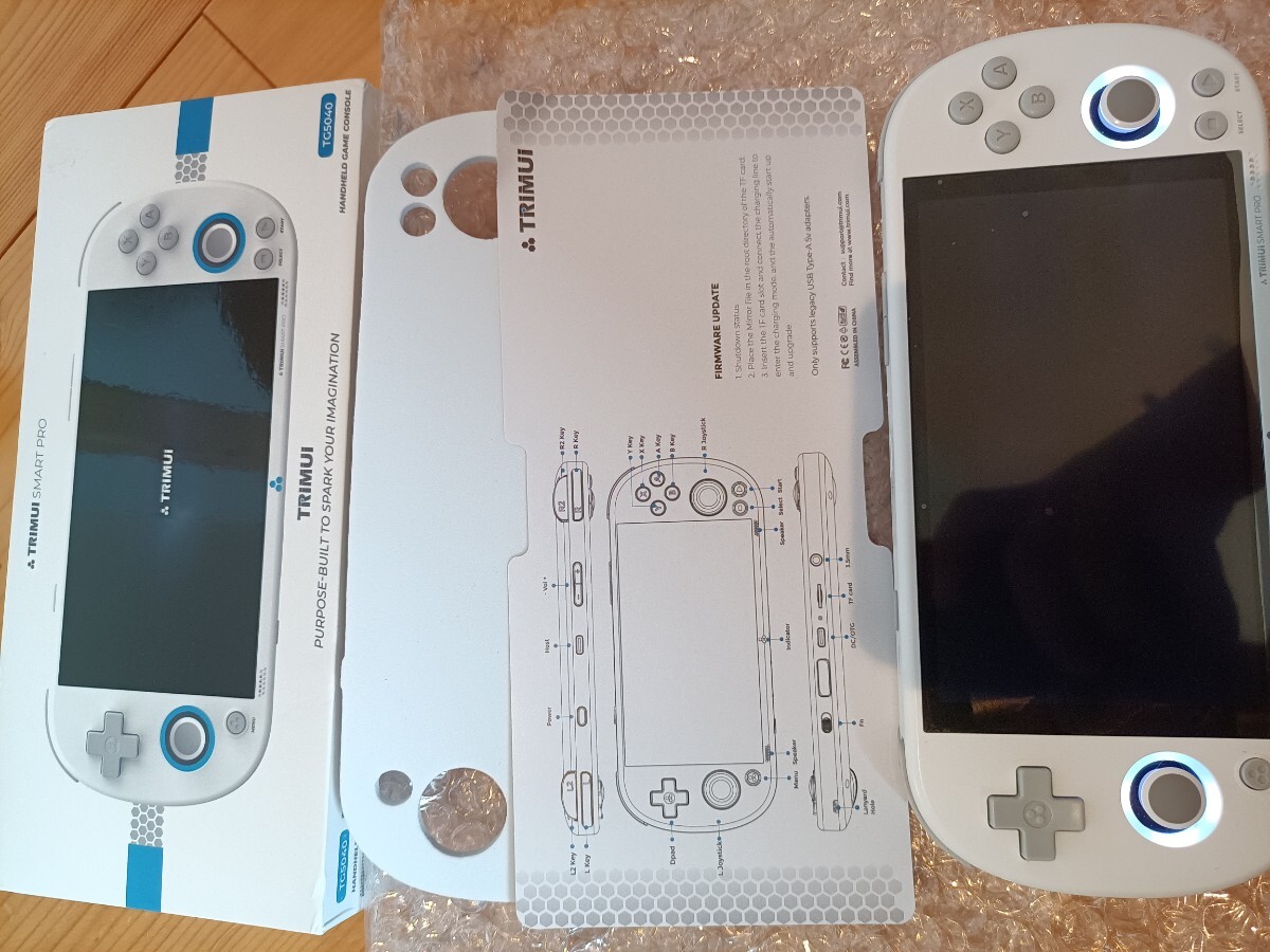 trimui smart pro ジャンク品 携帯ゲーム エミュレータ機 中華ゲーム スマートプロ Retroid pocketの画像2