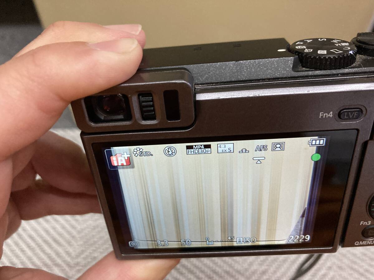 LUMIX　DC-TZ90　Panasonic　黒色　ルミックス　パナソニック　デジカメ　カメラ　デジタルカメラ　中古品　難あり_画像9
