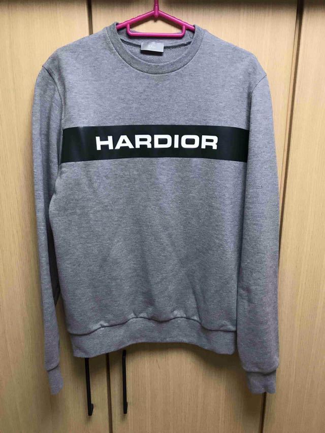 正規 17SS Dior Homme ディオールオム HARDIOR ロゴ スウェット XS_画像1