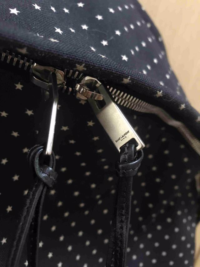 正規 16SS Saint Laurent Paris サンローランパリ スター 星 ドット 鞄