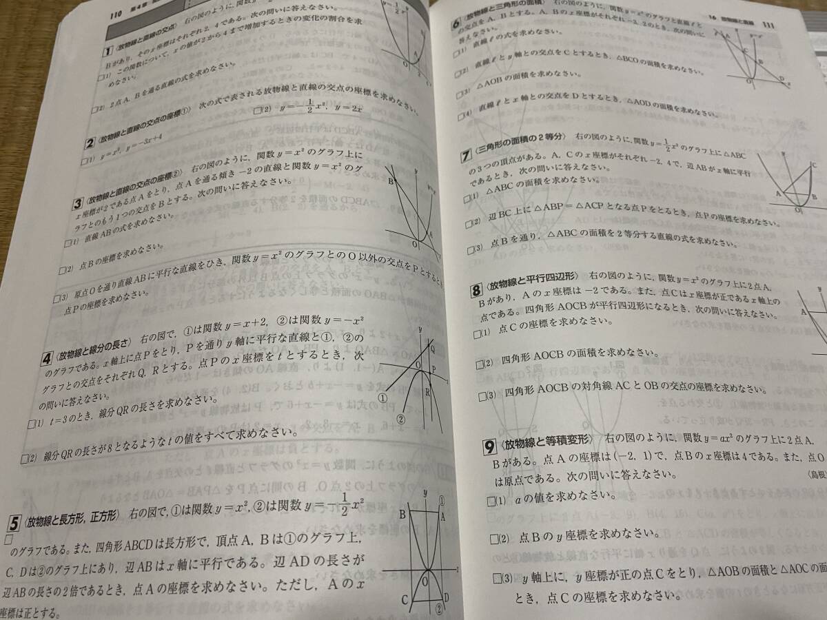 403●送料無料●塾専用教材●WinPassウィンパス●数学３年●解答解説付_画像2